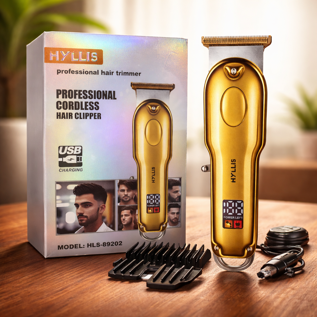 MAQUINA DE AFEITAR Y CORTAR PELO ELECTRICA HYLLIS HLS 1
