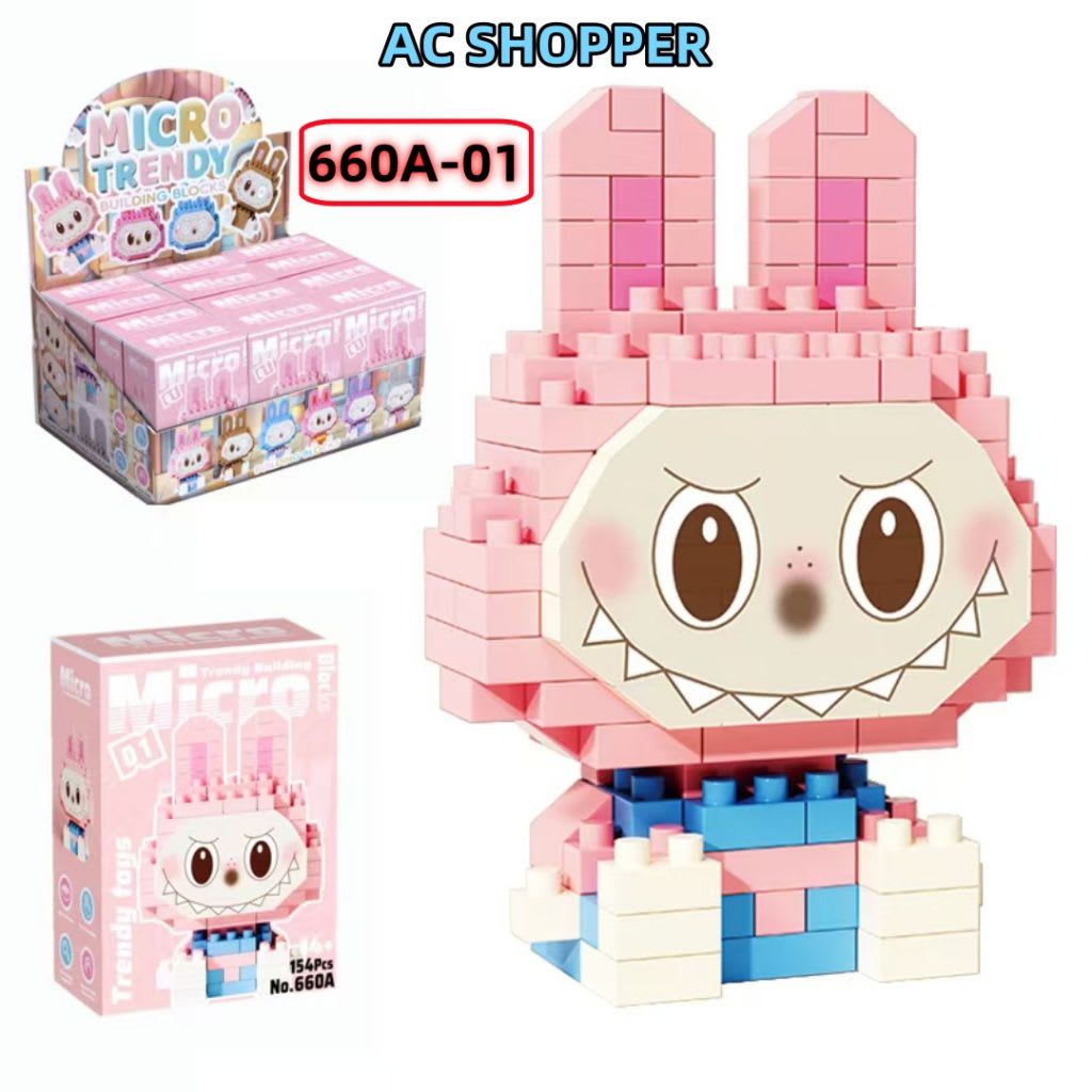 MICRO LABUBUS BLOCKS 1