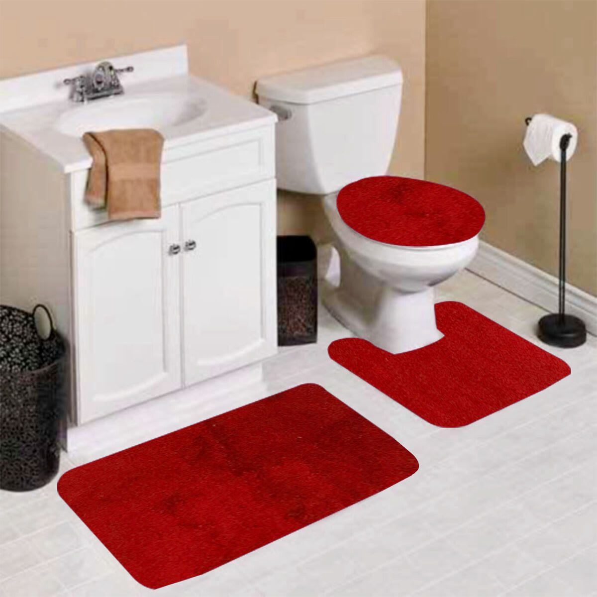 SET DE BAÑO PELUDITO DISEÑO3