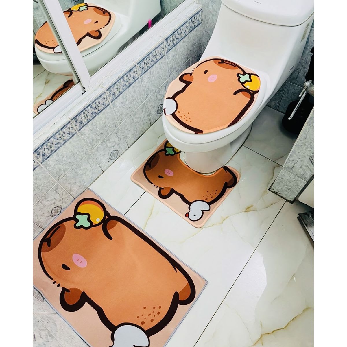 SET DE BAÑO DE CAPIBARA3