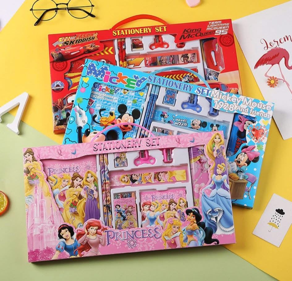 SET PAPELERIA STATIONERY DISEÑOS 1