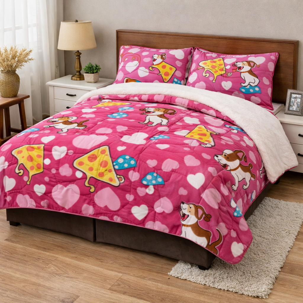 CUBRE CAMA CON CHIPORRO 2 PLAZA4