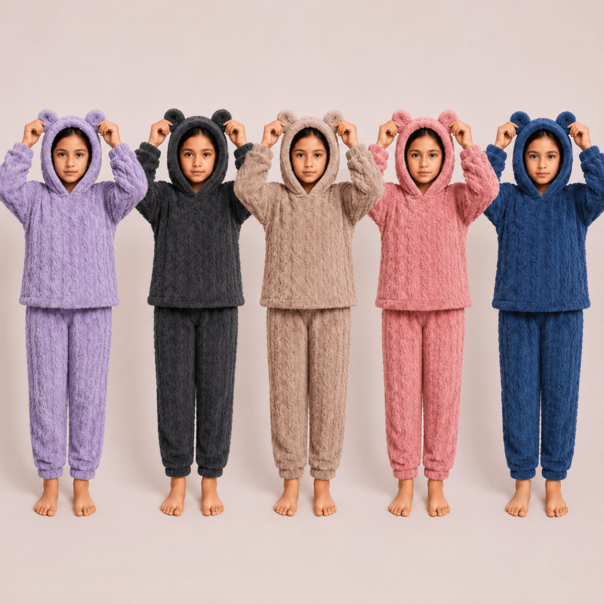 PIJAMA INFANTIL CON GORRO 0