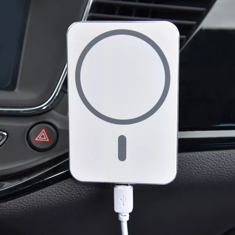 CARGADOR INALAMBRICO MAGNETICO PARA AUTO 15W4
