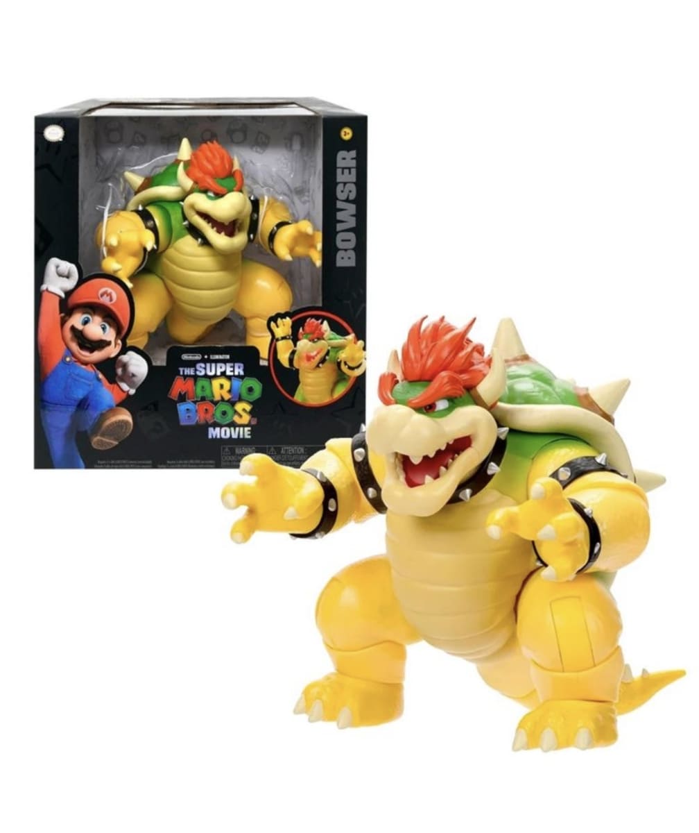 FIGURA BOWSER CON EFECTO SUPER MARIO 0