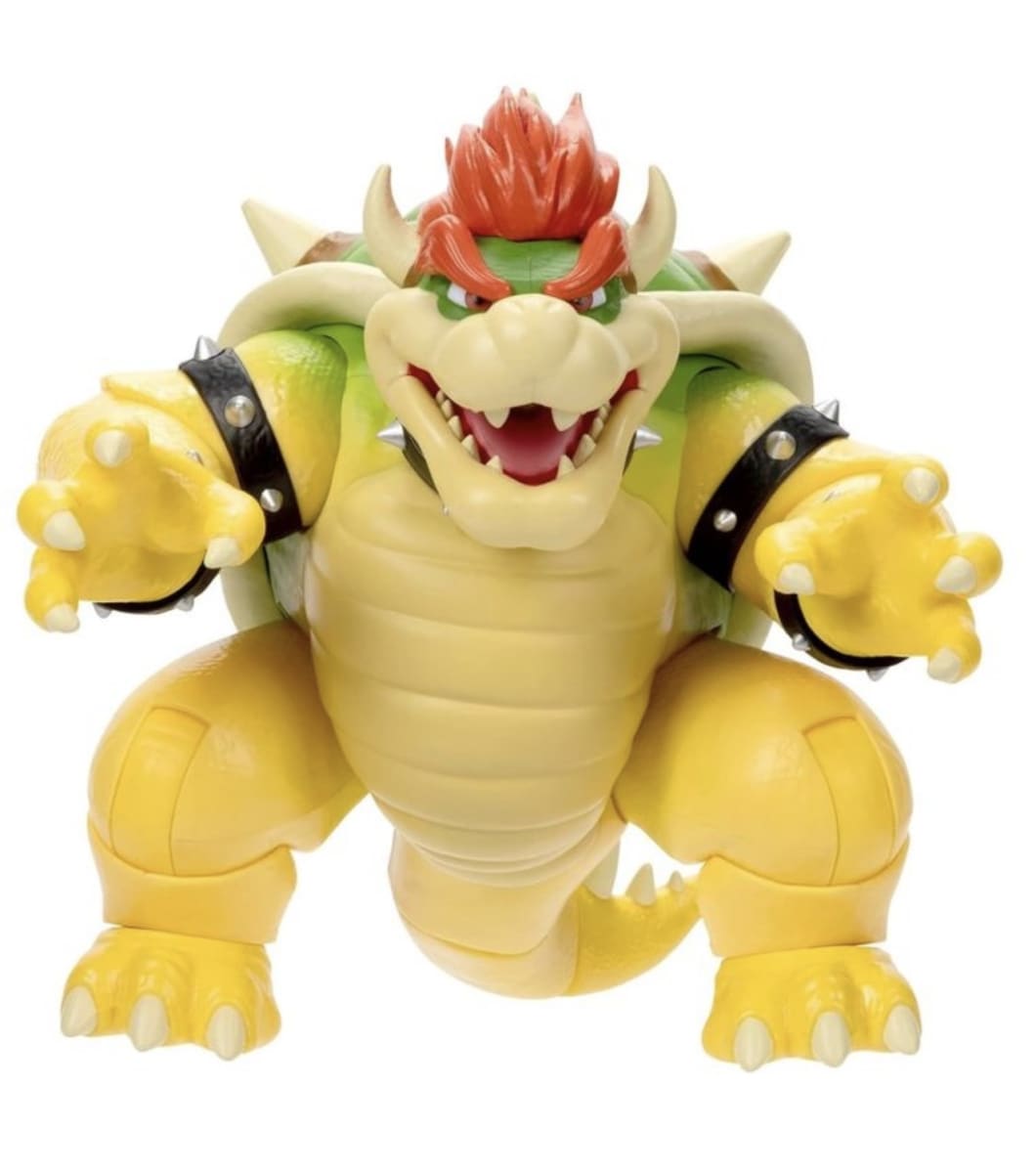 FIGURA BOWSER CON EFECTO SUPER MARIO3
