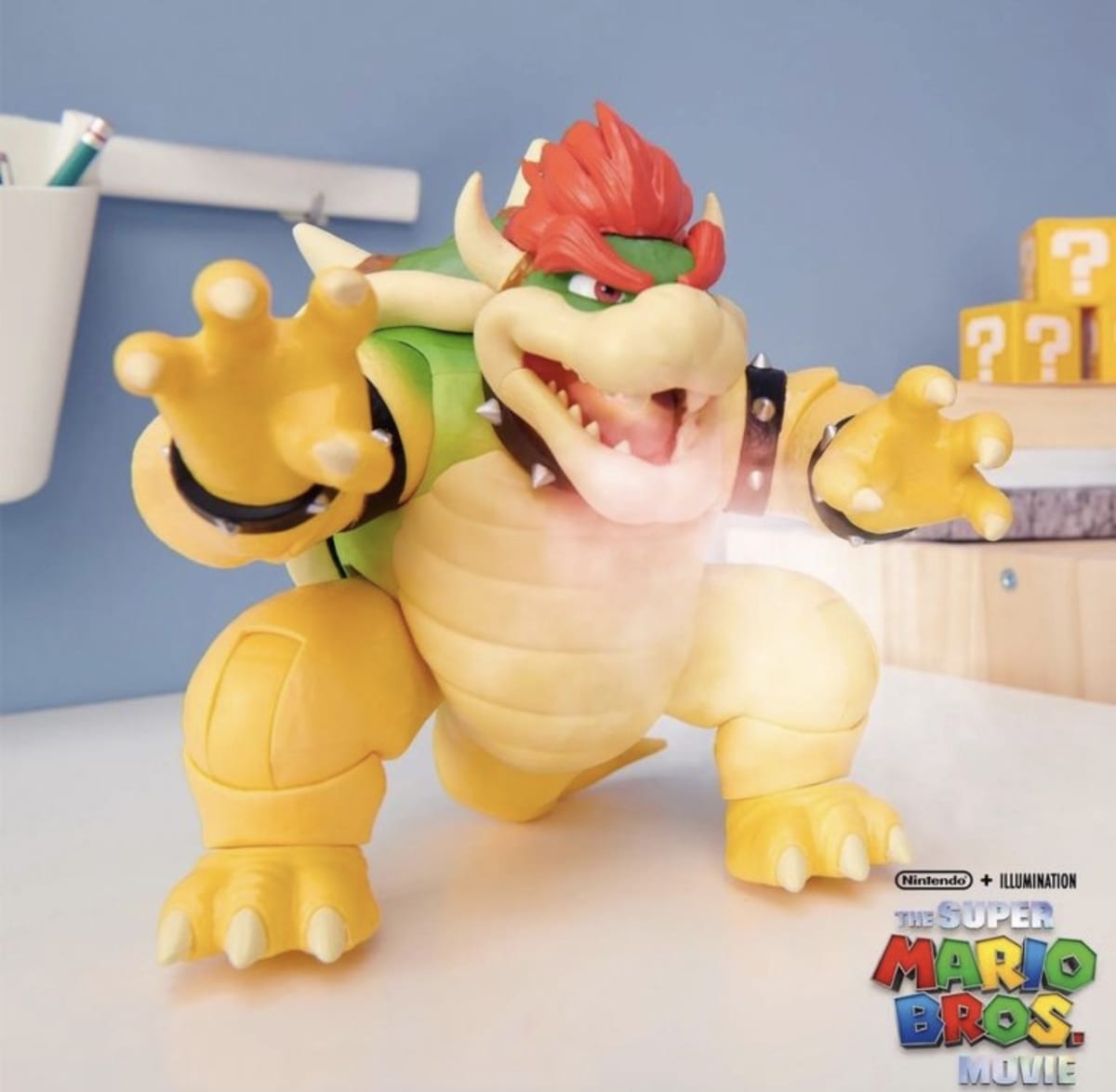 FIGURA BOWSER CON EFECTO SUPER MARIO2