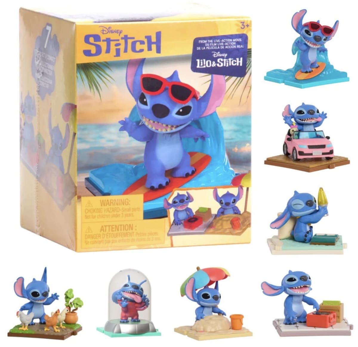 CAJA SORPRESA STITCH FIGURAS COLECCIONABLES 0