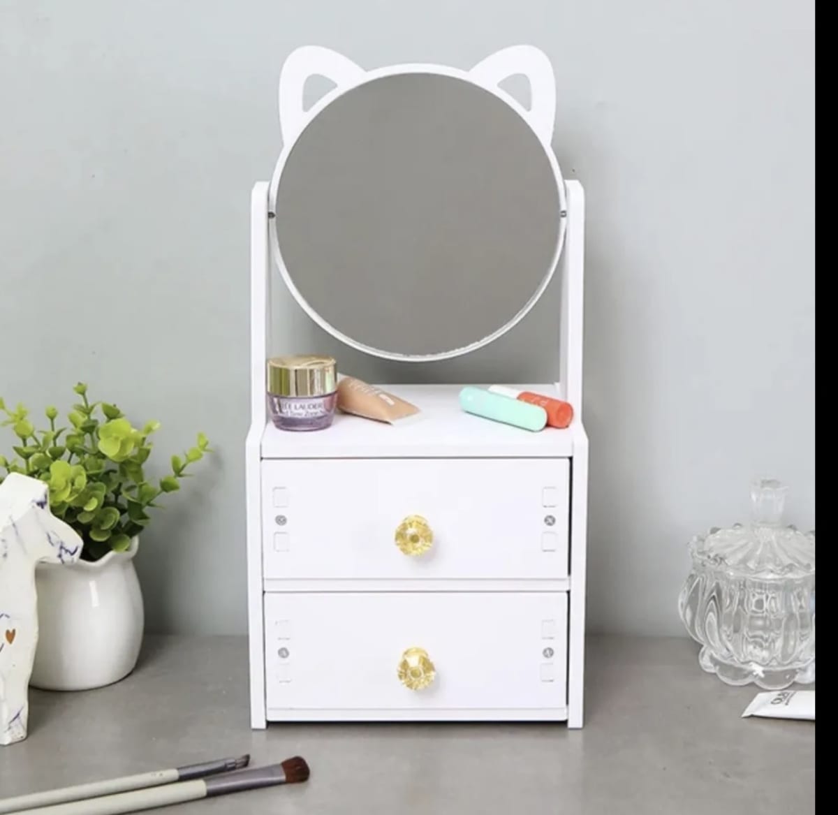 MINI COSMETIQUERO GATO 0