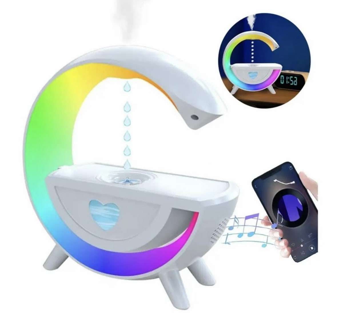 PARLANTE HUMIFICADOR G LED3