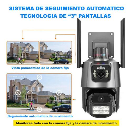 CAMARA DE SEGURIDAD NEGRA DOBLE PANTALLA2