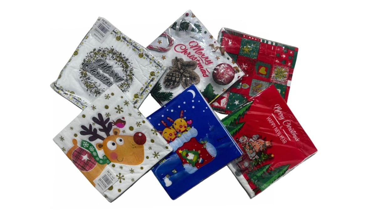 SET 20 SERVILLETAS NAVIDEÑAS 1