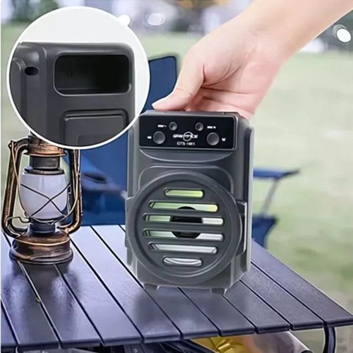 PARLANTE PORTABLE NEGRO GTS-1961 1