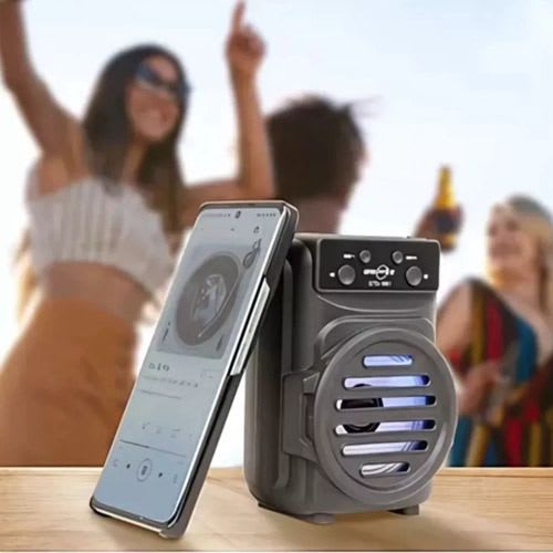 PARLANTE PORTABLE NEGRO GTS-19613