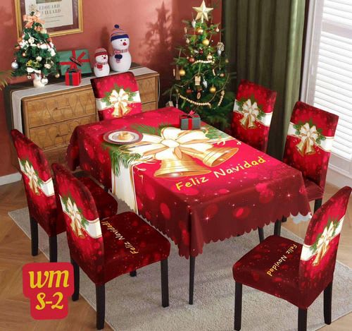 PACK MANTEL + FUNDA NAVIDEÑO 2