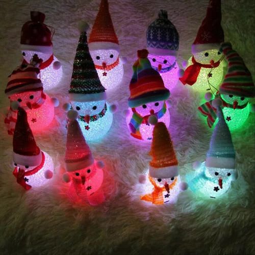 MINI MUÑECO DE NIEVE 20CM1