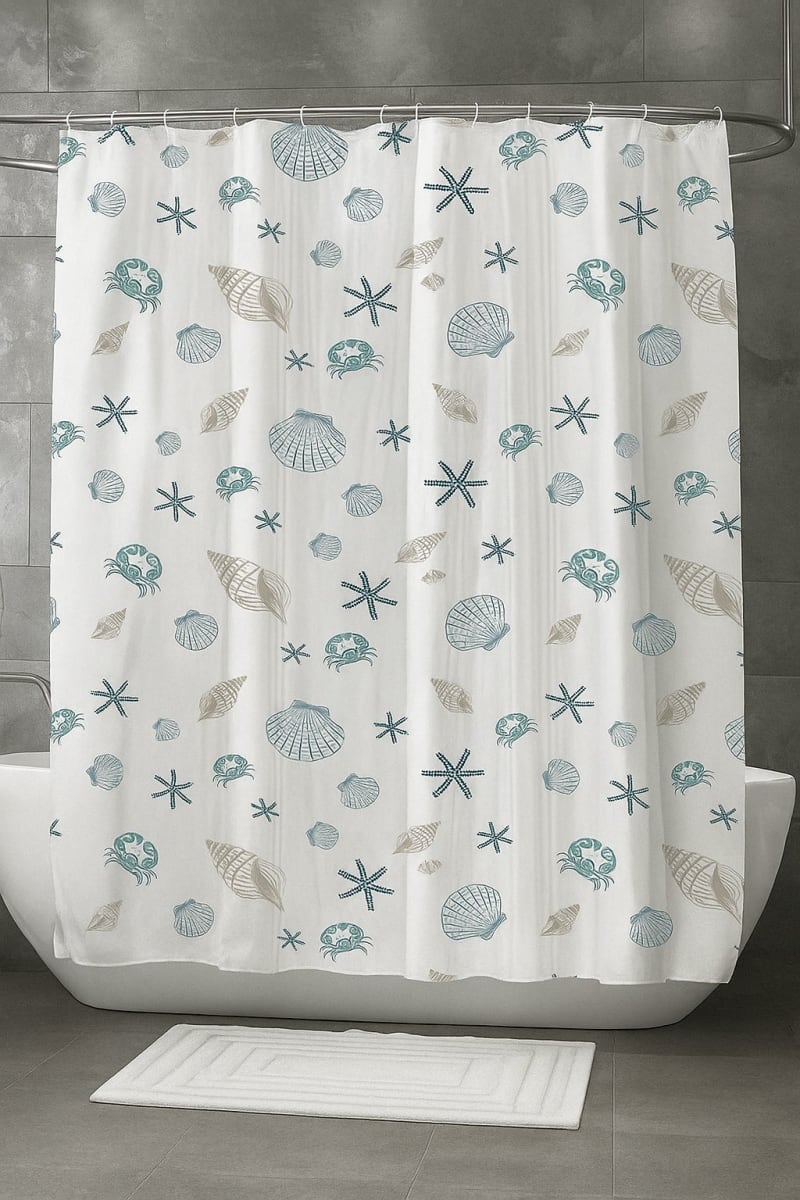 CORTINA DE BAÑO DISEÑOS 1