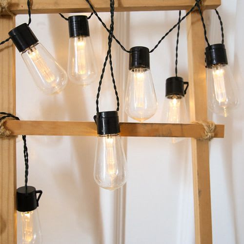 GUIRNALDA SOLAR AMPOLLETA ALARGADA 10M GCS3