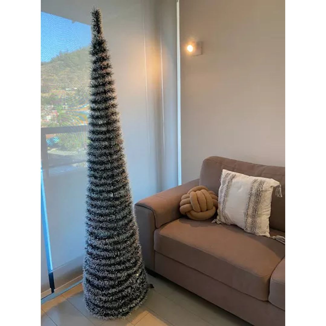 ARBOL NAVIDEÑO ESPIRAL 150CM 0