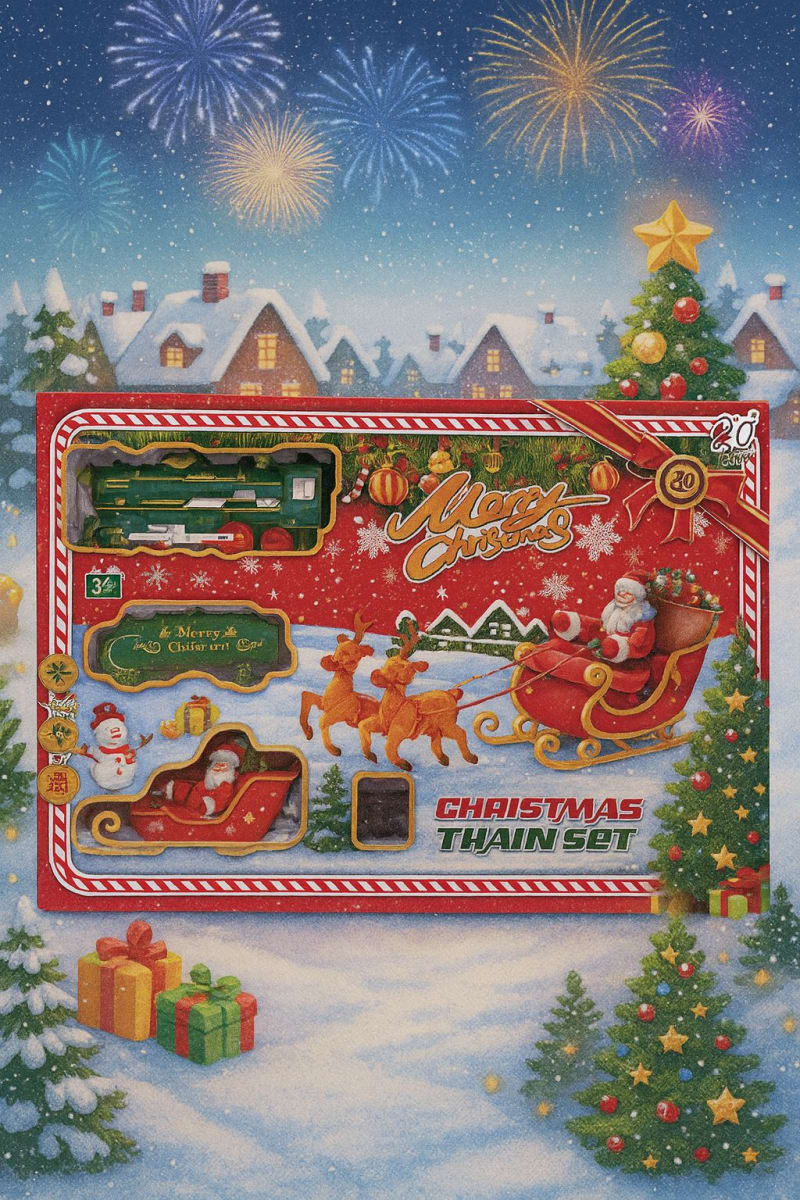 TREN NAVIDEÑO A PILAS (PISO ARBOL) 0