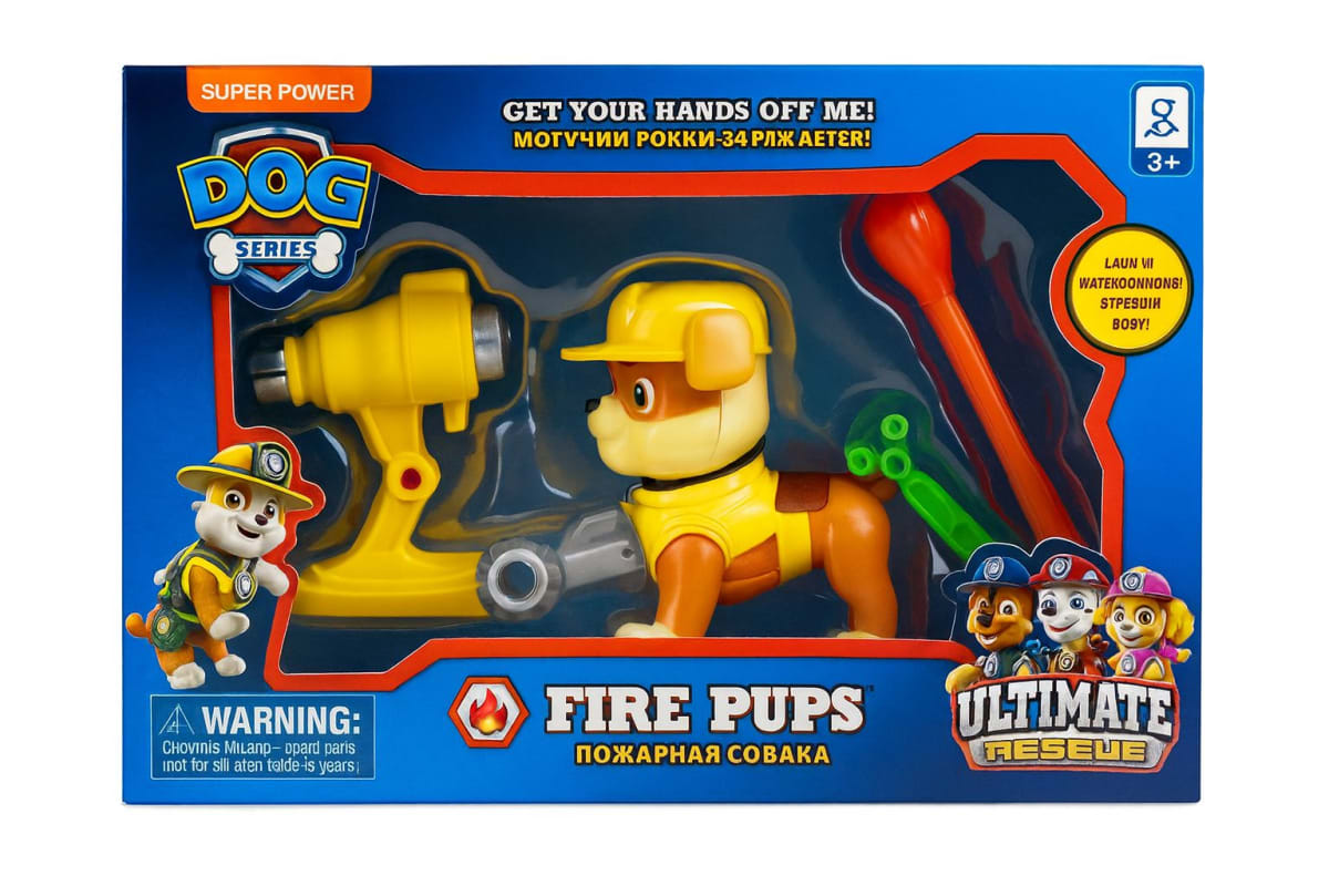 SET 1 FIGURA PAW PATROL CON ACCESORIOS 0