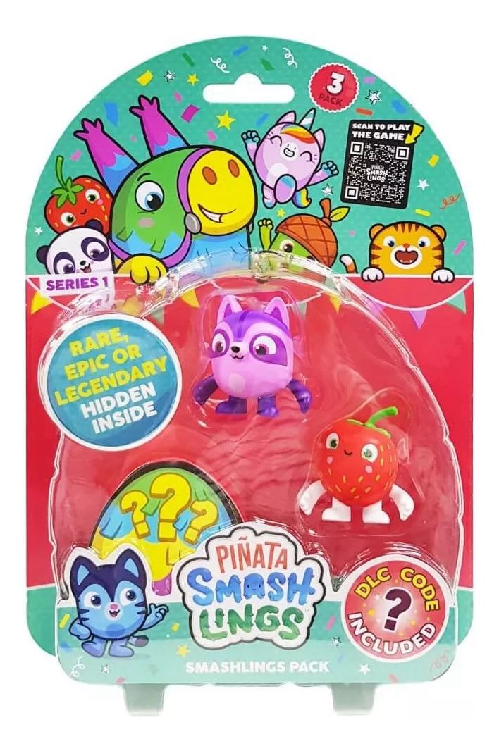PACK 3 PIÑATA SMASH LINGS 0