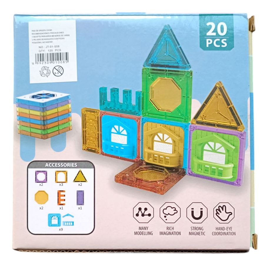 BLOQUES MAGNETICOS 20PCS2