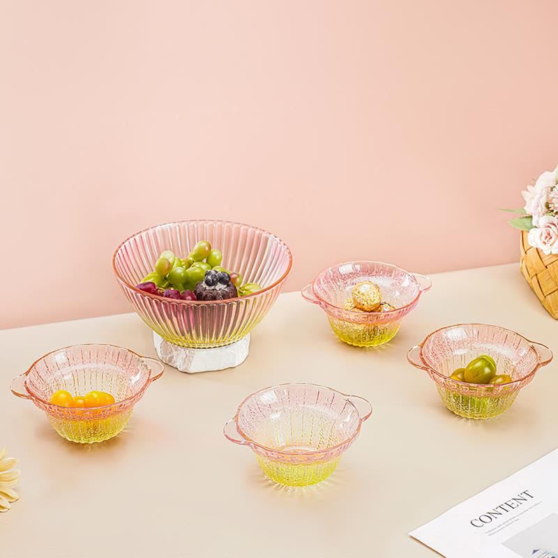 SET 5 POCILLOS DE VIDRIO TIDE FLOWERS 168 0