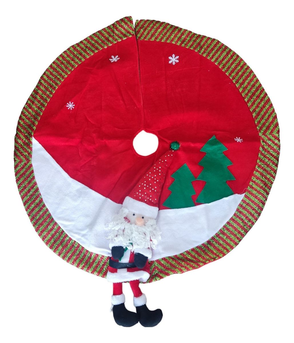 PIE DE ARBOL PREMIUM CON MONO NAVIDEÑO1