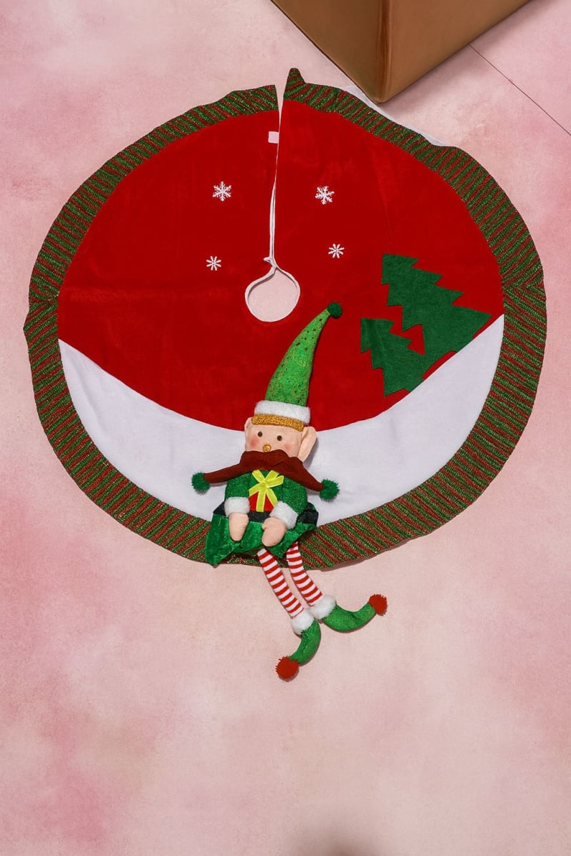 PIE DE ARBOL PREMIUM CON MONO NAVIDEÑO 1