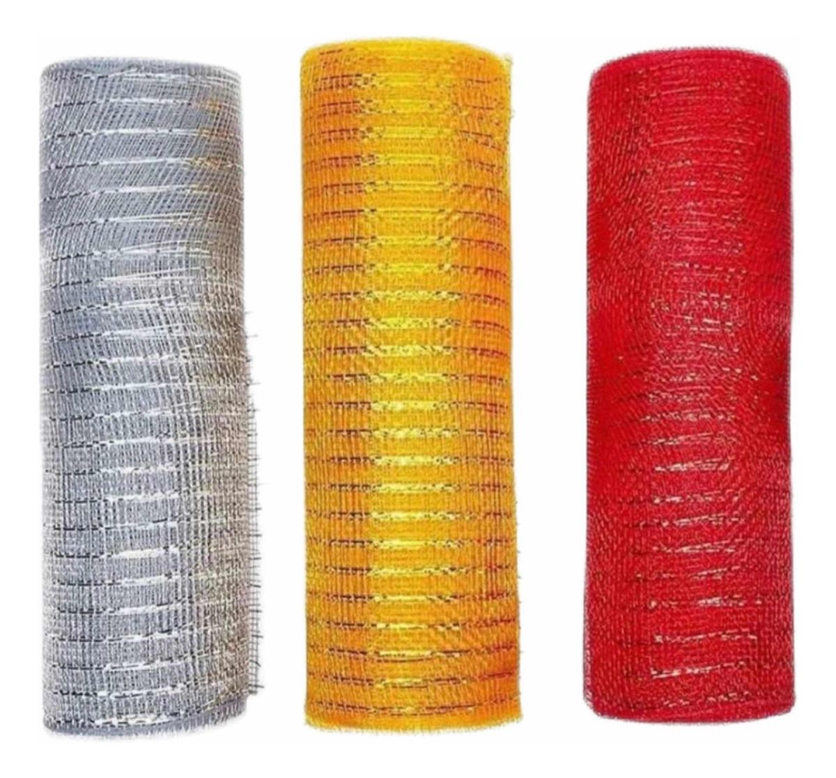 MALLA NAVIDEÑA DECORATIVA 52CMX9M3