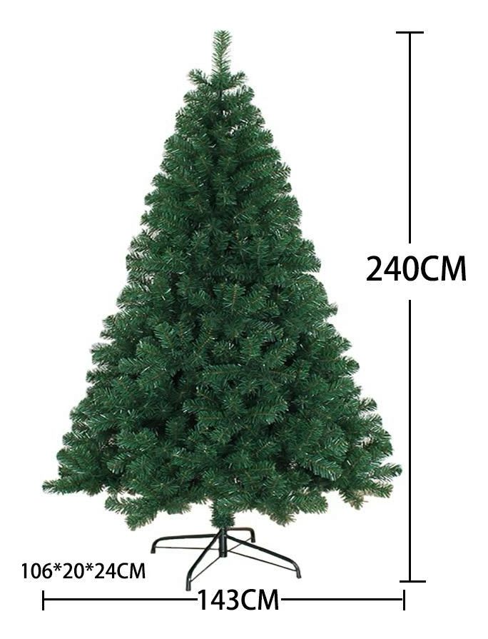 ARBOL DE NAVIDAD RAMAS VERDES 240CM2
