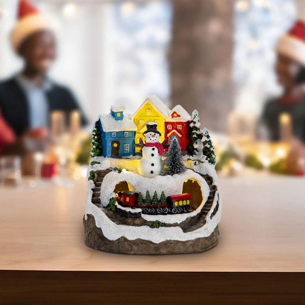 MINI VILLA CHRISTMAS DECORATIONS 0