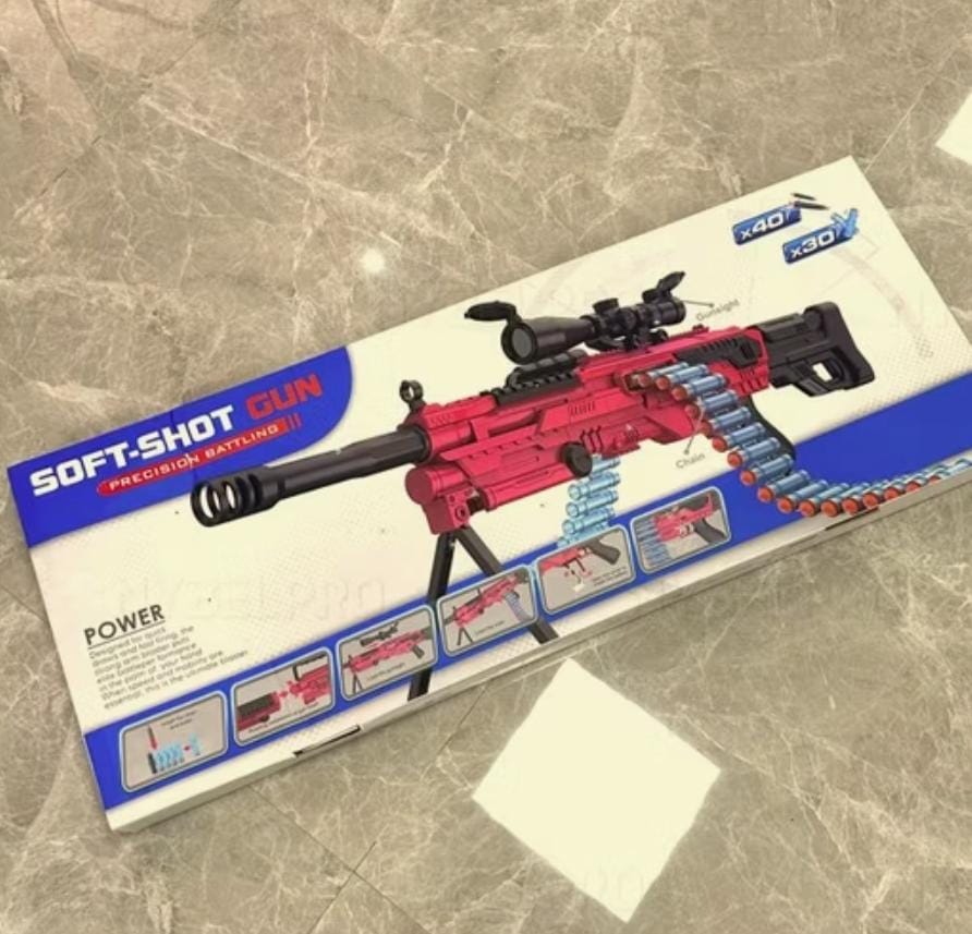 FRANCOTIRADOR LANZA DARDOS SOFT-SHOT GUN FN5082