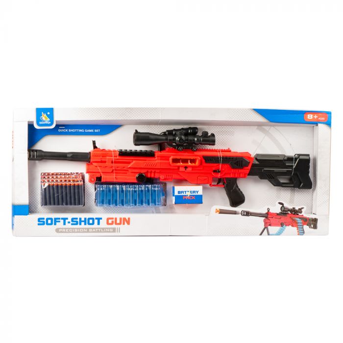 FRANCOTIRADOR LANZA DARDOS SOFT-SHOT GUN FN5081
