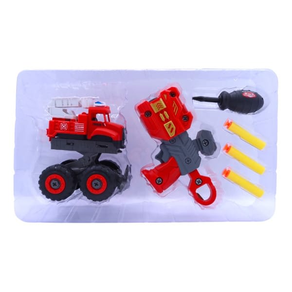 JUGUETE 2 EN 1 PISTOLA Y AUTO FN5202