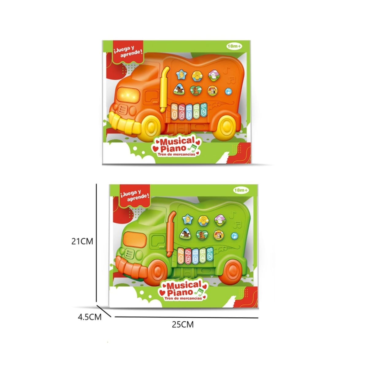 PIANO MUSICAL JUEGA Y APRENDE FN6622