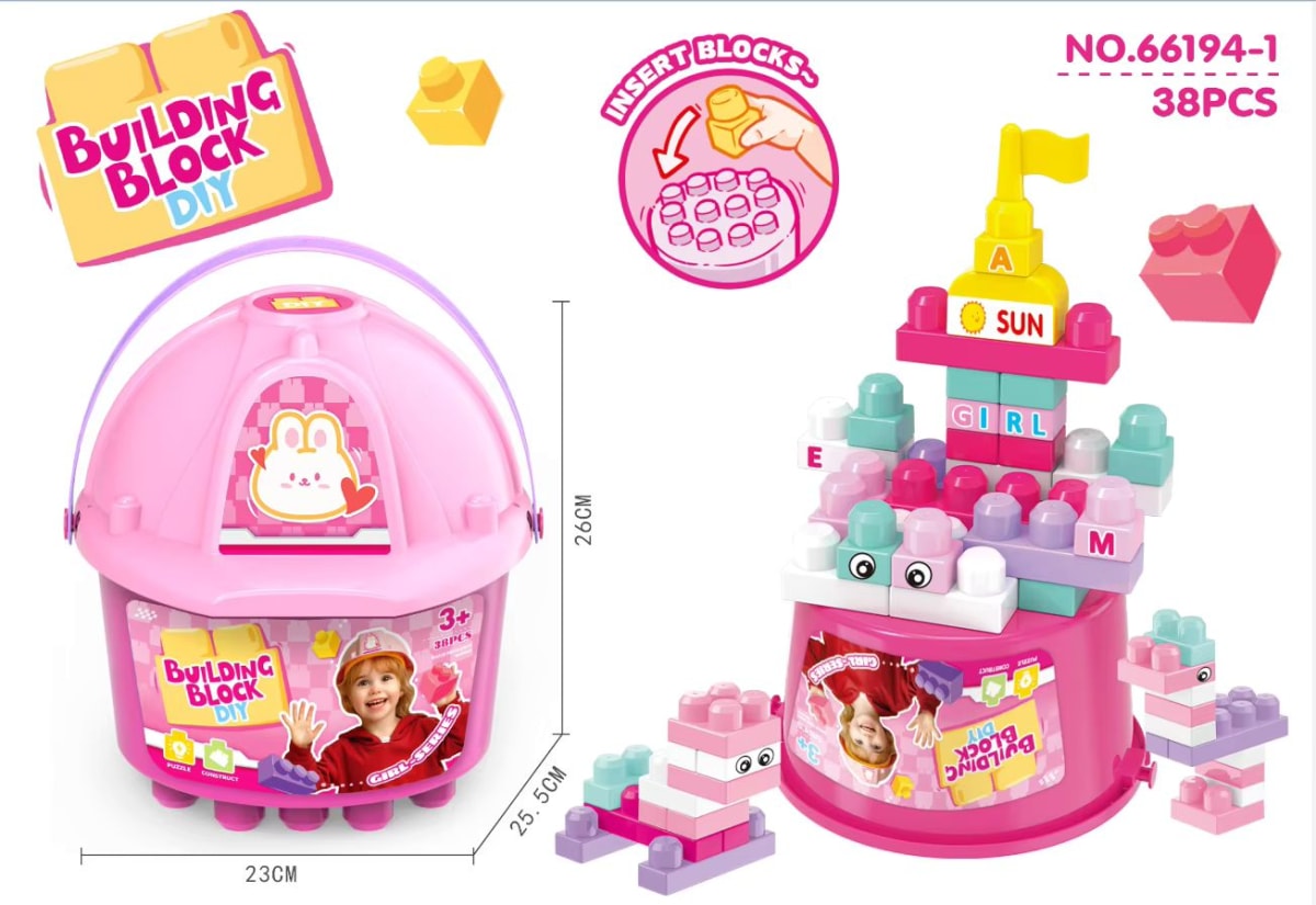 BALDE DE BLOQUES 38PCS FN542 0