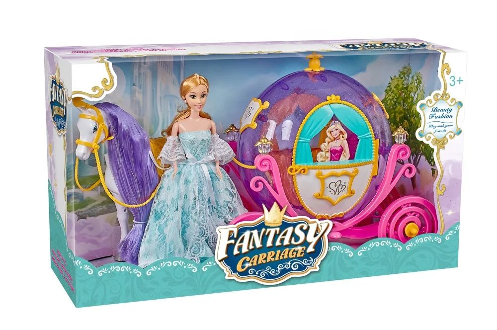 MUÑECA CARRUAJE MORADA FN578 0