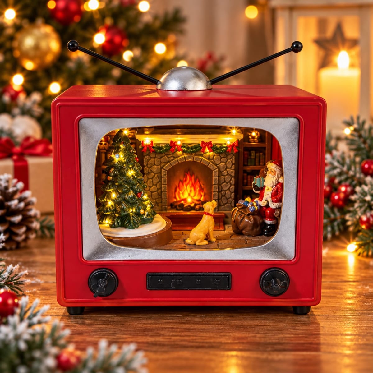VILLA DISEÑO TELEVISOR NAVIDEÑO 3114 0