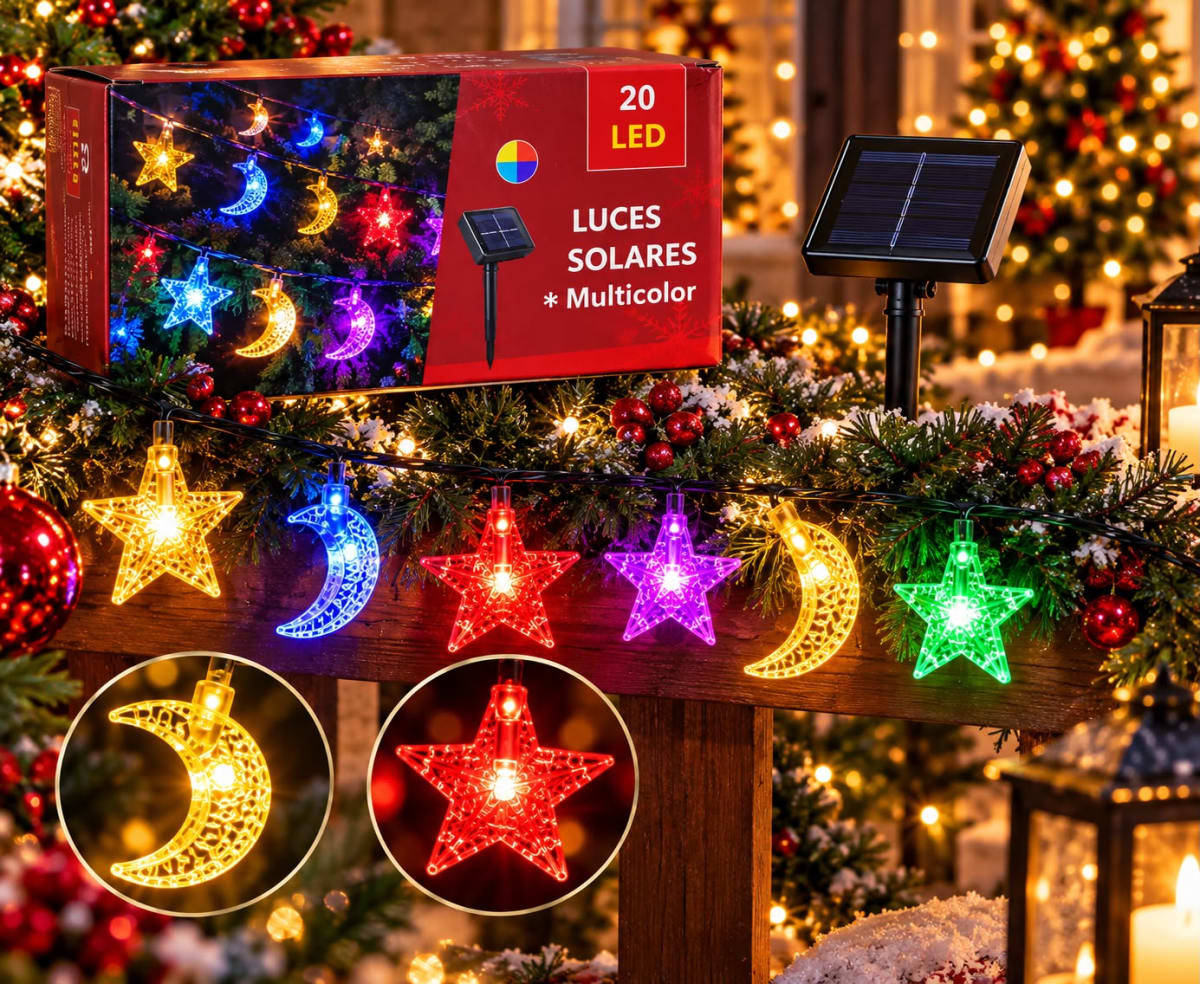 LUCES SOLAR NAVIDEÑAS DISEÑOS SURTIDOS2
