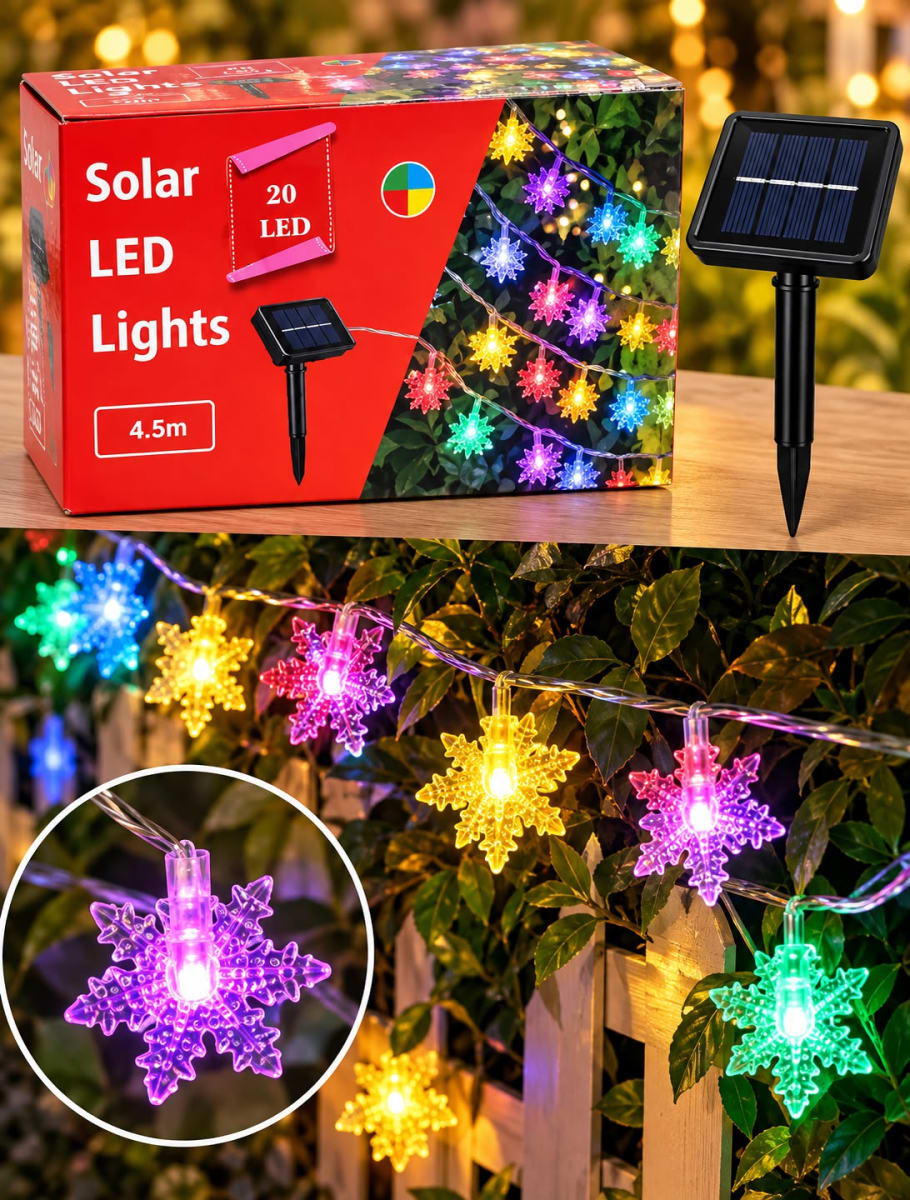 LUCES SOLAR NAVIDEÑAS DISEÑOS SURTIDOS11