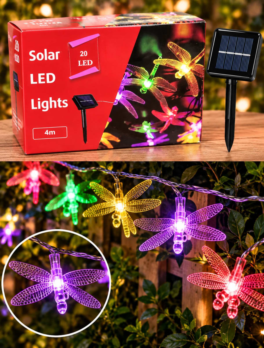 LUCES SOLAR NAVIDEÑAS DISEÑOS SURTIDOS12