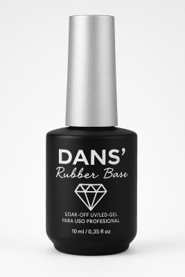 Base Rubber Gel Transparente 10ml Dans1
