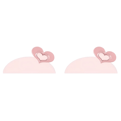 Flat Pads Tecnica Coreana - Corazon (Rosa)1