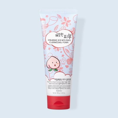 Esfolio Hyaluronic Acid With Peach Cleansing Foam 150g1