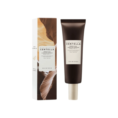 SKIN1004 Madagascar Centella Probio Cica Glow Sun Ampoule SPF 50+ PA++++ 50ml4