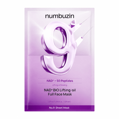 Numbuzin N°9+ NAD + BIO Lifting - Sil Full Face Mask 28ml2