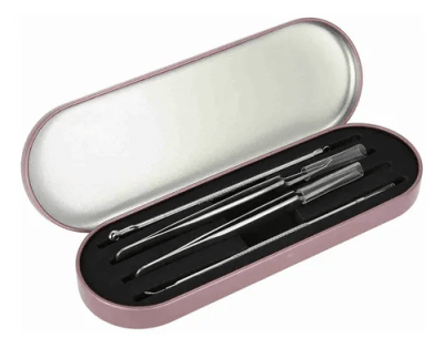 Estuche Metalizado PPinza Rosa1