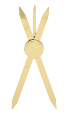 Compás - Regla Cejas - Dorada1